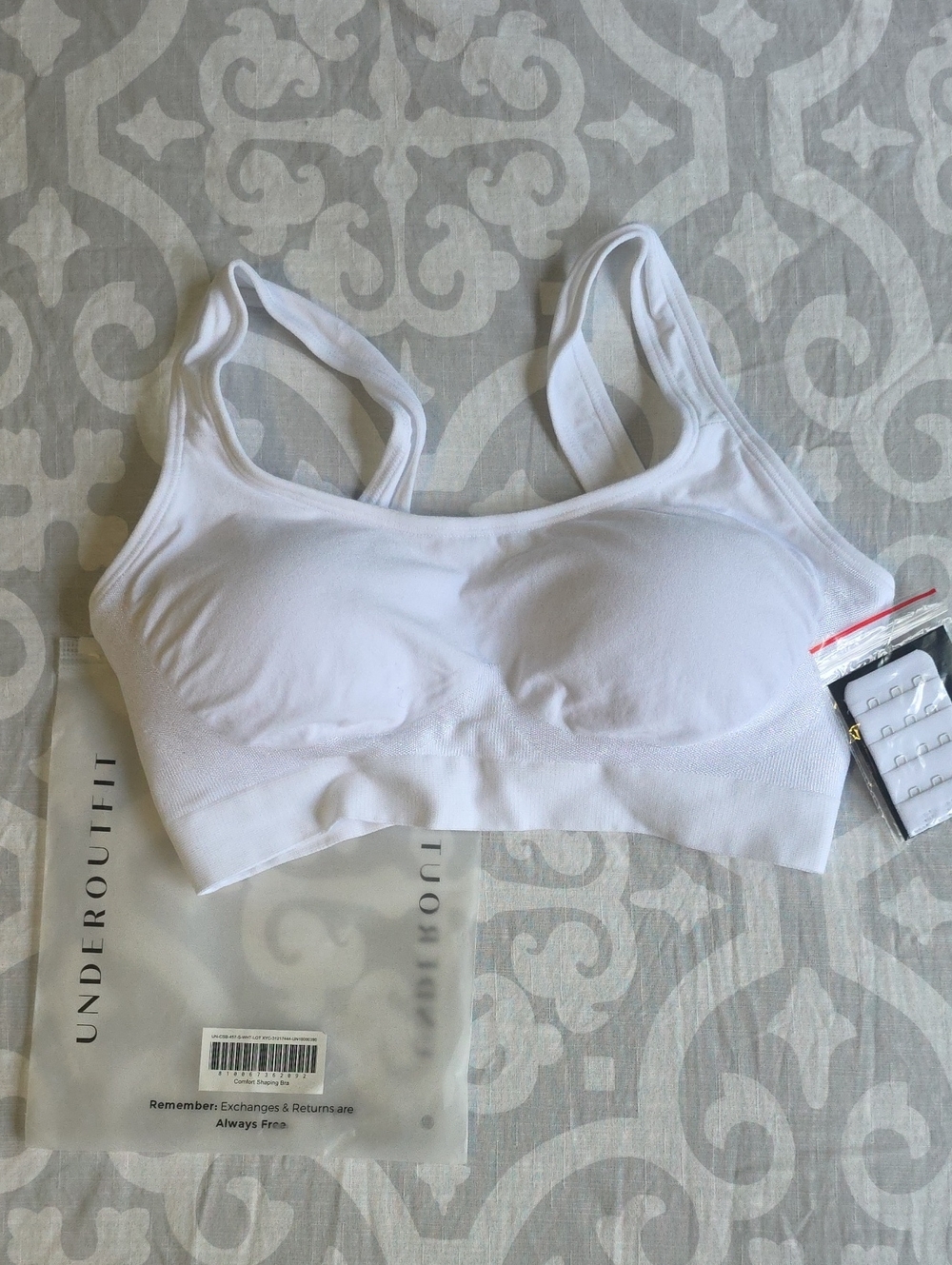 Underoutfit The Comfort Shaping Bra 457 Size Small White